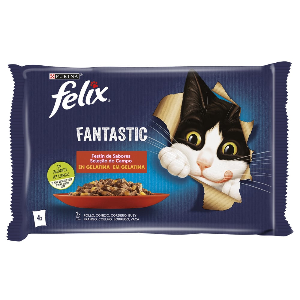 Purina felix Festín de Carnes